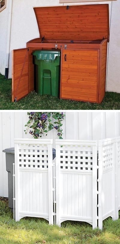 17.-Keep-those-trash-cans-hidden-17-Impressive-Curb-Appeal-Ideas-cheap-and-easy