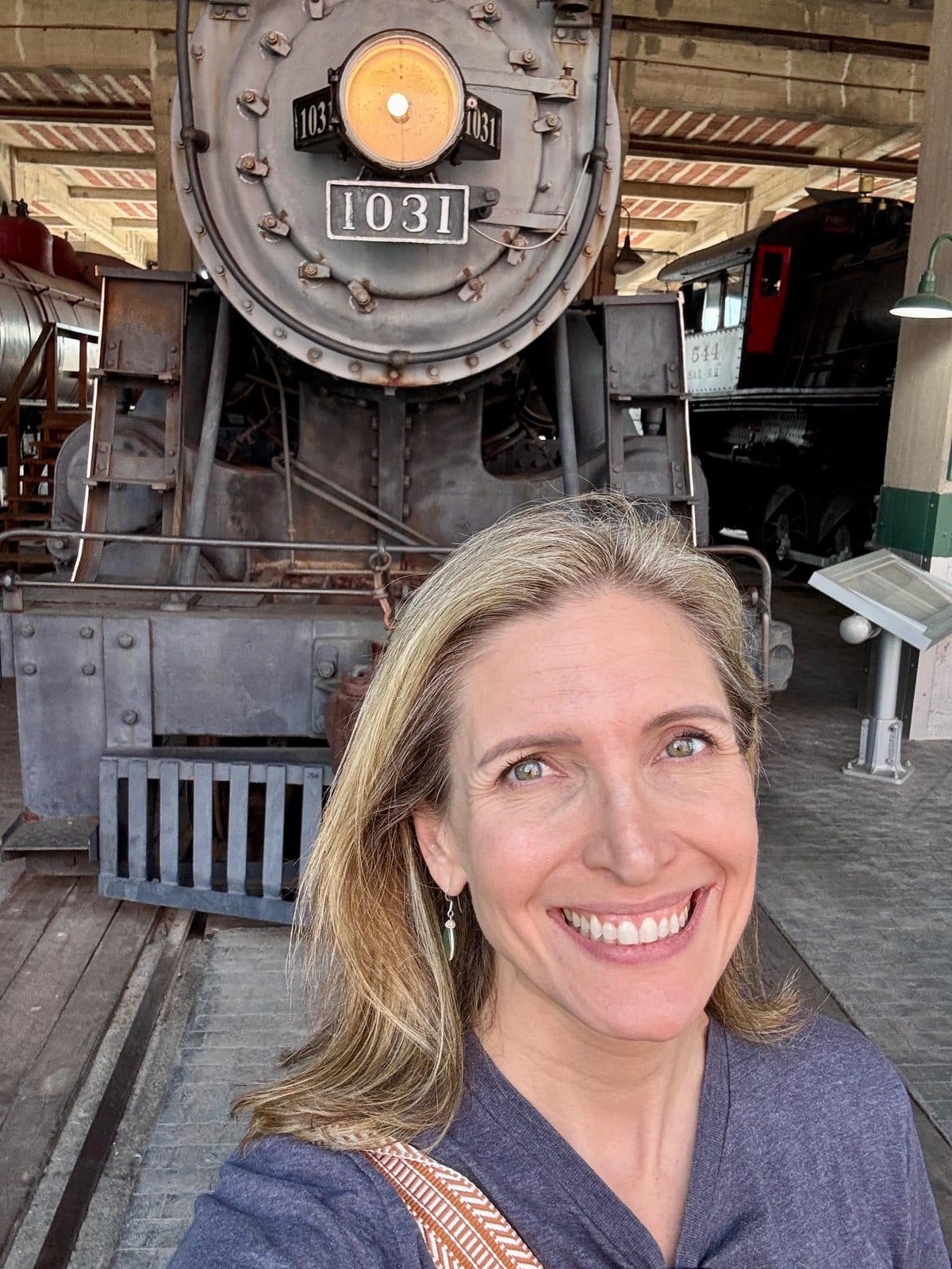 family train experience North Carolina Transportation Museum Spencer NC kid friendly