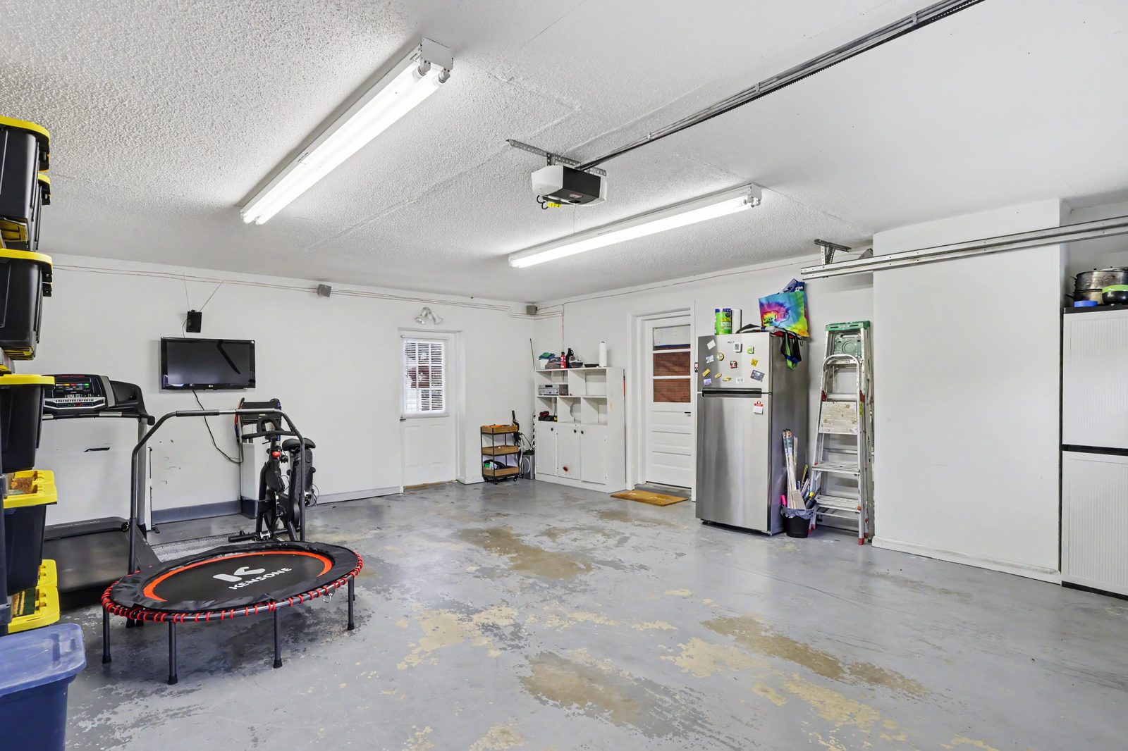 Garage interior at 1070 Legion Club Road Salisbury NC