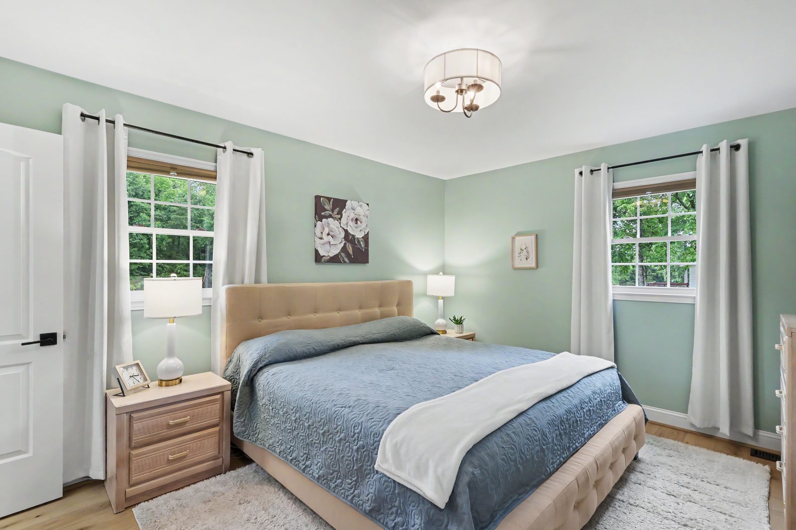 Primary bedroom at 1070 Legion Club Road Salisbury NC