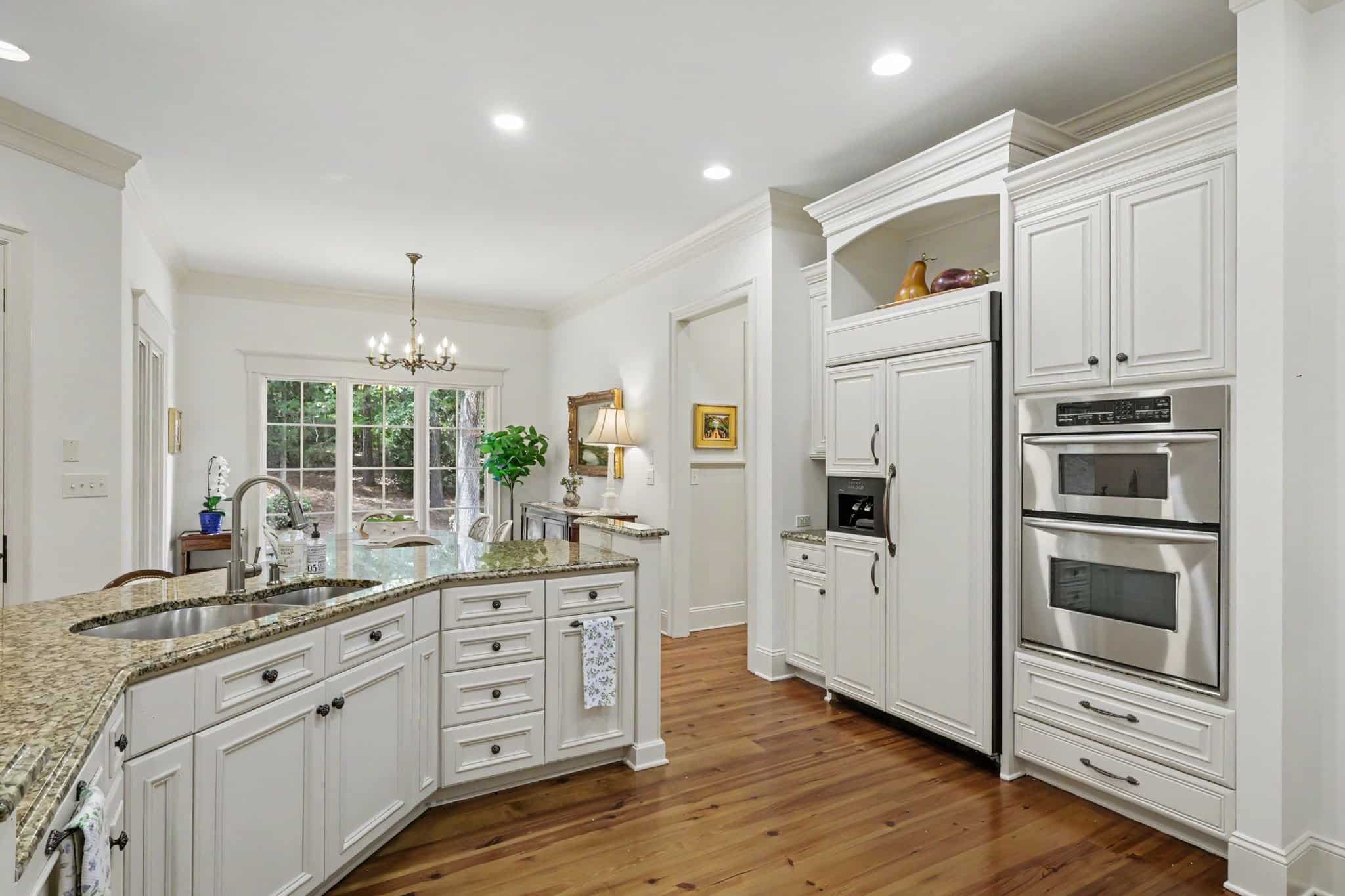 Kitchen breakfast nook at 508 Hideaway Ridge Court Matthews NC